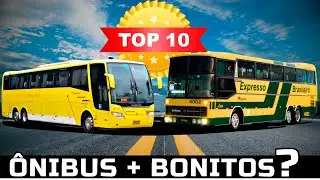 OS ÔNIBUS MAIS BONITOS JÁ PRODUZIDOS NO BRASIL EM TODOS OS TEMPOS