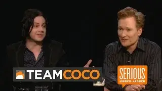 Rocker Jack White - Serious Jibber-Jabber with Conan OBrien | Team Coco