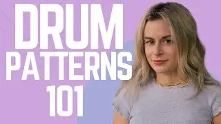 Building your first drum pattern for Music Production!