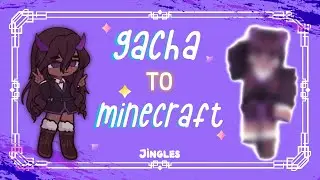 Gacha Character to Minecraft Skin! (Speedpaint + Download)