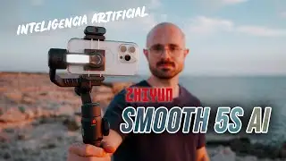 Zhiyun Smooth 5S AI 🤖 Un gimbal para Smarpthone controlado por Inteligencia Artificial