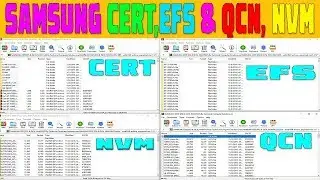 Samsung All Files Collection CERT Files  EFS Files  QCN Files  NVM Files