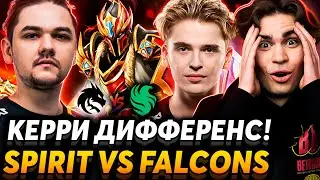 Невероятный открывающий матч! Кто их остановит? Nix смотрит Team Spirit vs Team Falcons