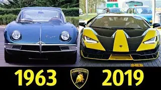 Lamborghini - Эволюция (1963 - 2019) ! История Марки !