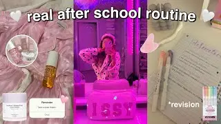 my REAL afterschool routine