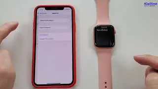 KIWITIME IWO 13 Smart Watch-How to Synchronize Contacts from Smart Phone