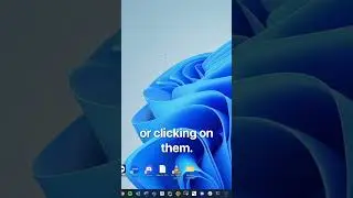 Hide desktop shortcuts (icons) on Windows 11