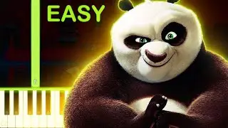 KUNG FU PANDA 2 THEME - EASY Piano Tutorial