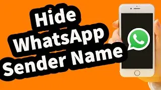 How to Hide WhatsApp Sender Name on iPhone Lock Screen 2024