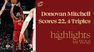 Donovan Mitchell Highlights vs Wizards | 1.3.2024