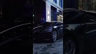 Bugatti la voiture noire in London