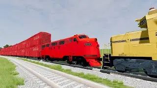 Tasti Cola Train Fails #46 – BeamNG Drive | Dancing Cars