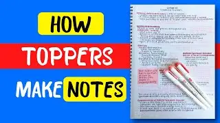 How to make BEST effective notes during online classes for Class 9, 10, 11 & 12