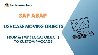 ABAP use case : move objects from Local package to custom package