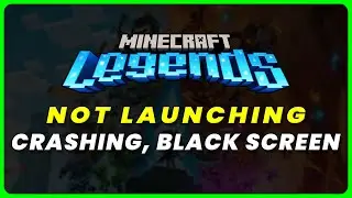 How to Fix Minecraft Legends Crashing, Won't launch, Freezing, Stuttering and Black Screen