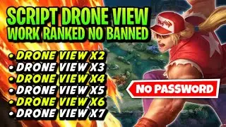 UPDATE TERBARU‼️SCRIPT DRONE VIEW MOBILE LEGENDS ANTI BANNED WORK RANKED NEW PATCH FREE NO PASSWORD