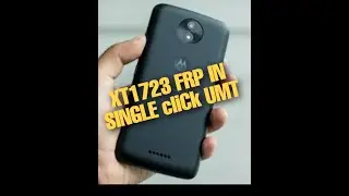 Motorola Moto/C plus Xt1723 xt1721/FRP Unlock /Solution With /UMT dongle