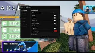 Op Arsenal Script AIMBOT ESC AND MORE SHOWCASE!! detected  !!