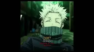 Toge Inumaki Through The Years #jujutsukaisen #anime #inumaki