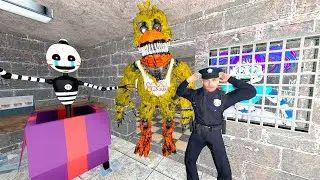 АНИМАТРОНИКИ ПУГАЮТ ОХРАННИКА В ЗАБРОШЕННОЙ ПИЦЦЕРИИ FNAF COOP #2 ► Garry's Mod