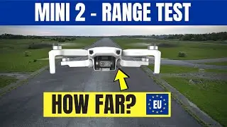 DJI Mini 2 Range Test Europe (CE) - Better Range Than DJI Mini 3 Pro?