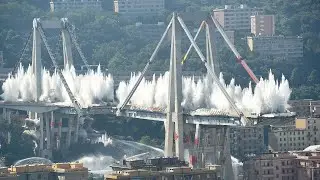 Dangerous Explosive Demolition Collapses Epic Destruction of Various Engineering Structures