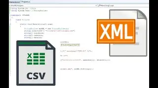 Convertir CSV a XML en C# (Usando librería IO)
