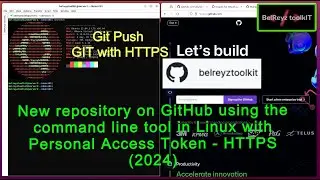 New repository on GitHub using the command line tool with Personal Access Token (2024)