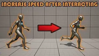 AI Movement Speed Increases When Picking Up/Interacting With Item -  Unreal Engine 4/5 Tutorial