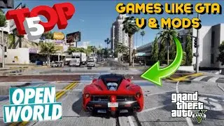 TOP 5 BEST GTA V MOBILE GAMES [MODS,FANMADE & Game GCO] With Download Links (Android)