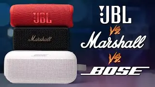 Marshall Emberton 2 VS Bose Soundlink Flex & JBL Flip 6 - [Sound Test]