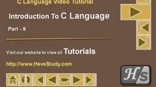 Introduction to C Language | Part 9