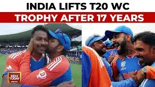 India Lifts T20 World Cup Trophy, Emotional Virat Kohli Announces Retirement From T20Is