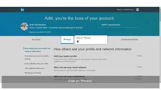 How to manage Viewers of this profile also viewed section on your LinkedIn Account