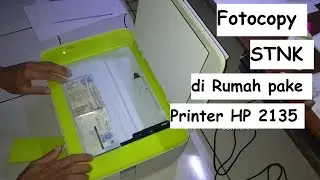 Cara Fotocopy STNK di Printer HP 2135