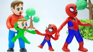 Familia LuKa 🕷️ Spider Man se despide de Luka para seguir a su padre perdido hace mucho tiempo 💖