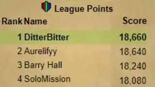 I AM RANK 1 LEAGUES (OSRS)