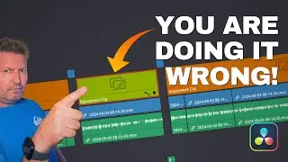 Stop editing your footage and use ADJUSTMENT CLIPS - DaVinci Resolve Tutorial