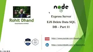 Nodejs Express Delete Data SQL Part 11