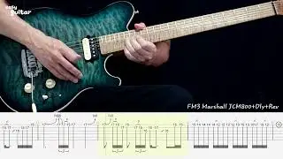 Firehouse - Here For You Guitar Solo Lesson With Tab(Slow Tempo)