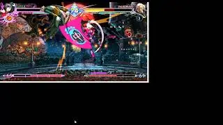 BLAZBLUE CENTRALFICTION   TESTANDO BONECOS