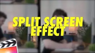 How To Create A Split Screen In Final Cut Pro X