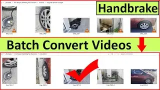 How To Batch Convert in Handbrake