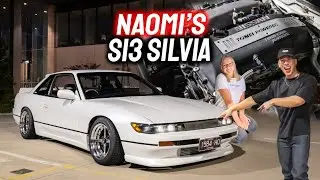 Australian Car Girl Builds The PERFECT Drift Nissan S13 Silvia: JDM 240SX