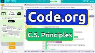 Code.org Lesson 11.7C Gas Prices | Traversals Practice | Tutorial with Answer | Unit 6 CSP