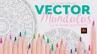 How to Make Mandalas in Adobe Illustrator - Using Pattern Brushes