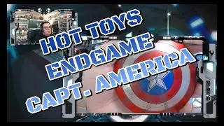 NEW UNBOXING and REVIEW OF HOT TOYS ENDGAME CAPTAIN AMERICA  #marvel #actionfigures #toys