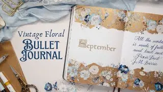 September Bullet Journal Set Up ✨ Fairytale Florals | Plan With Me