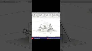 Modern Cabin in Revit #revit #bim #revittutorials