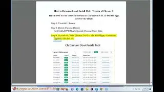 Downgrade & Install Older Version of Google Chrome on Windows/Mac (2023 Updated)